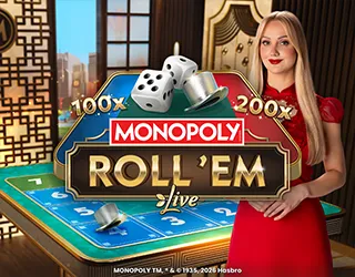 MONOPOLY Roll em - SIGAMEN137